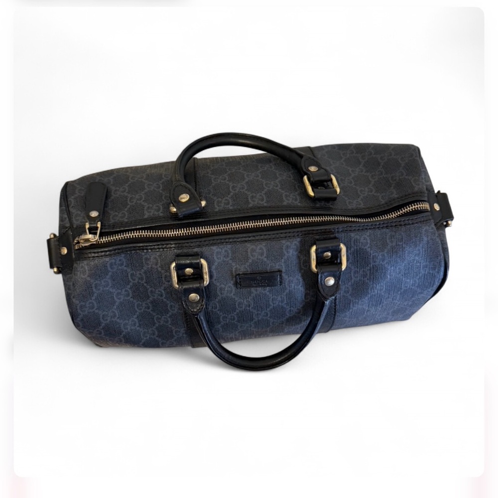 Gucci Monogram Black Duffel Bag - Picture 9 of 16